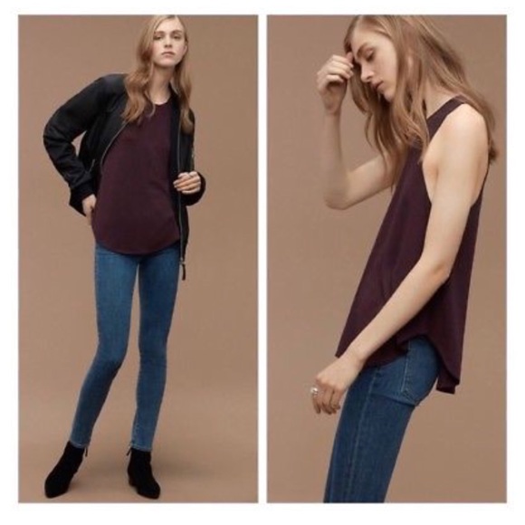 Aritzia Tops - Aritzia Wilfred Burnette Racerback Tank